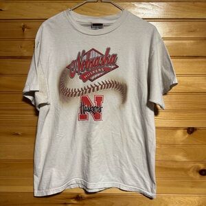 Vintage Red Oak Nebraska Huskers Graphic T-Shirt XL (18/20)